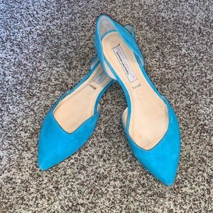 Kristin Cavallari Chinese Laundry Cadence Flat Turquoise 10